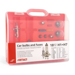 Halogen Sæt 18pcs (H1+H7)