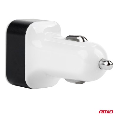 Telefonoplader 3xUSB hvid PCH-03