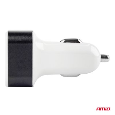 Telefonoplader 3xUSB hvid PCH-03