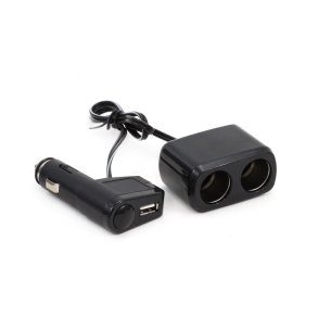 Forlængerstik SOC1, 2+1 USB