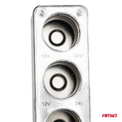 Forlængerledning SOC3, 3+1 USB