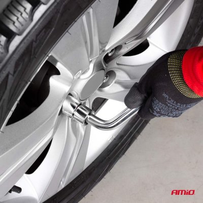 Teleskop Hjulnøgle TWW-17/19mm AMIO-01037