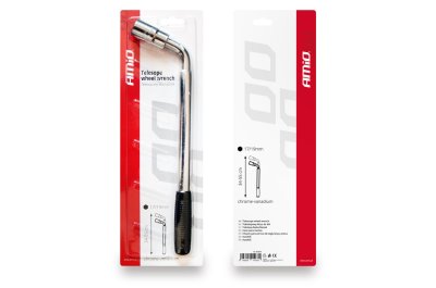 Teleskop Hjulnøgle TWW-17/19mm AMIO-01037
