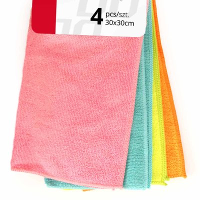 Mikrofiberhåndklædepakke 4 stk. 30x30 cm Cwash-02 AMIO-01046