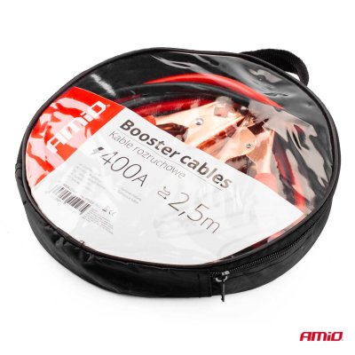 Boosterkabler 400A - 2,5m AMIO-01023