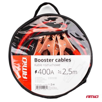 Boosterkabler 400A - 2,5m AMIO-01023