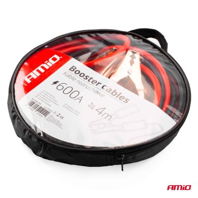 Booster cables 600A - 4m AMIO-01024