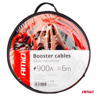 Booster kabler 900A - 6m AMIO-01025