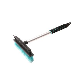 Bilbørste & Silikone Squeegee 2i1 Aluminium K