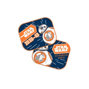Sundshades 2 stk 44*35cm STAR WARS BB8