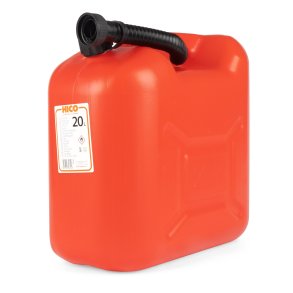Plastikbrændstofbeholder 20L, rød