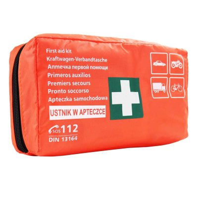 DIN 13164 førstehjælp kit med mundstykke