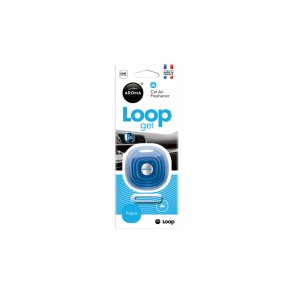 Bilefterladning AROMA CAR LOOP - Aqua