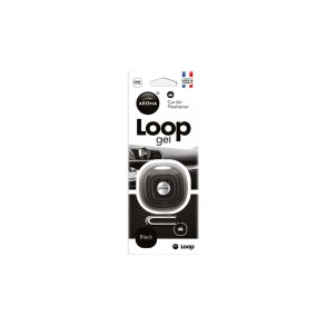 Bil luftfrisker AROMA CAR LOOP - Sort