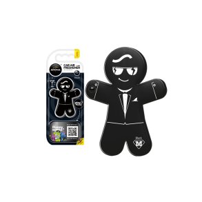 Bil luftfrisker AROMA CAR MANNY - Sort