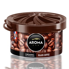 Bil luftfrisker AROMA ORGANIC Sort kaffe