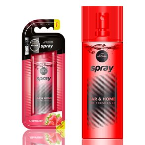 Bil luftfrisker AROMA SPRAY JORDBÆR