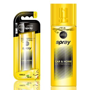 Bilaftens luftfrisker AROMA SPRAY VANILIA