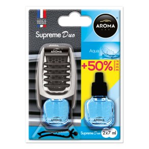 Bil luftfrisker AROMA SUPREME DUO AQUA