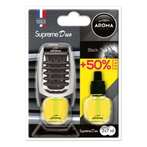Bil luftfrisker AROMA SUPREME DUO BLACK