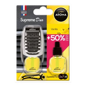 Bil luftfrisker AROMA SUPREME DUO VANILIA