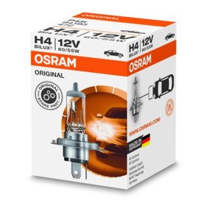 Halogenpære Osram H4 12V 60/55 P43T