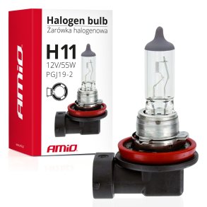 Halogenpære H11 12V 55W UV-filter (E8)