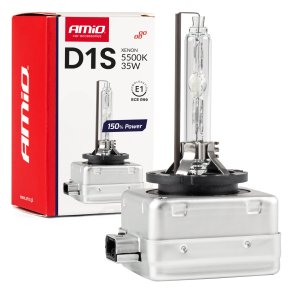 Xenon pære D1S 5500K AMiO 150% POWER