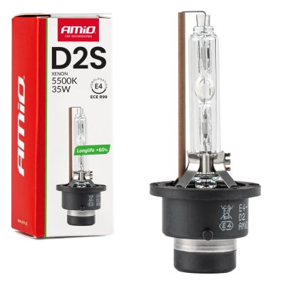 Xenonpære D2S 5500K AMiO LANGT LIV