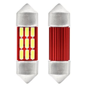 LED CANBUS 4014 12SMD Festoon C5W C10W C3W 31mm Hvid 12V/24V