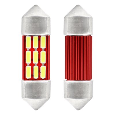 LED CANBUS 4014 12SMD Festoon C5W C10W C3W 31mm Hvid 12V/24V