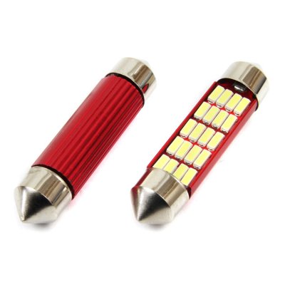 LED CANBUS 4014 20SMD Festoon C5W C10W C3W 41mm Hvid 12V/24V