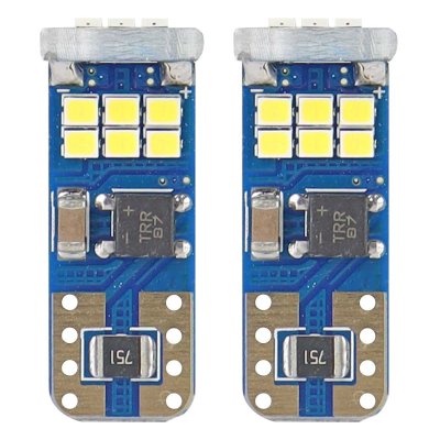 LED CANBUS 18SMD UltraBright 2016 T10e (W5W) Hvid 12V/24V
