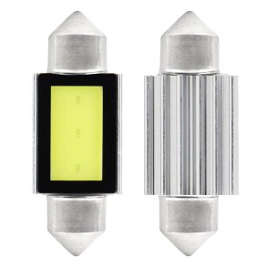 LED CANBUS COB3 Festoon C5W C10W C3W 36mm Hvid 12V