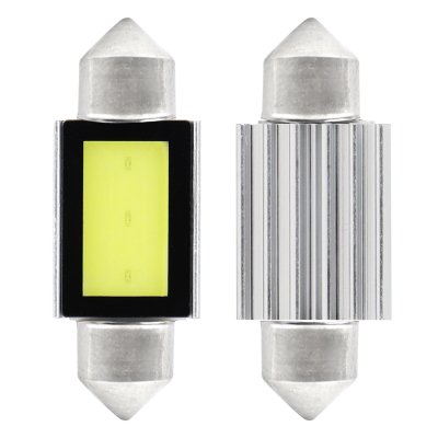 LED CANBUS COB3 Festoon C5W C10W C3W 36mm Hvid 12V