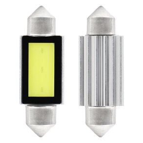 LED CANBUS COB3 Festoon C5W C10W C3W 39mm Hvid 12V