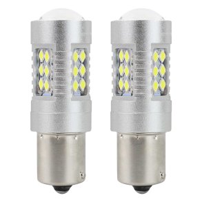 LED CANBUS 3030 24SMD 1156 BA15S P21W Hvid 12V/24V