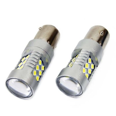LED CANBUS 3030 24SMD 1156 BA15S P21W Hvid 12V/24V