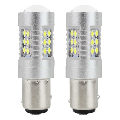 LED CANBUS 3030 24SMD 1157 BAY15D P21/5W Hvid 12V/24V
