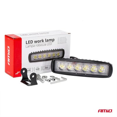 Arbejdslampe AWL01 6 LED FLAT 9-60V