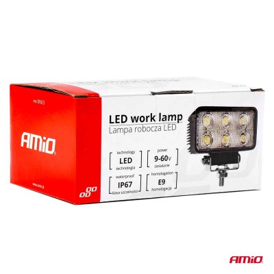 Arbejdslampe AWL02 6 LED FLAT 9-60V