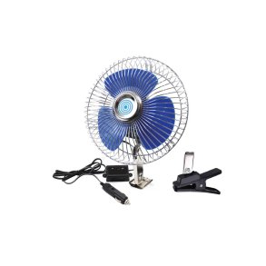 Bilmuffe Metallisk med Skruemontering + klips CFAN-15 +12V