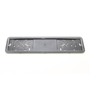 Rustfrit stål nummerplade ramme CARBON LPF 002