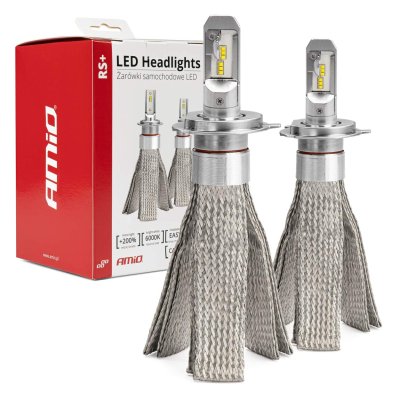 LED Forlygter RS+ Serien H4 50W AMIO-01082
