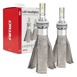 LED Forlygter RS+ Serie H8/H9/H11 50W AMIO-01086