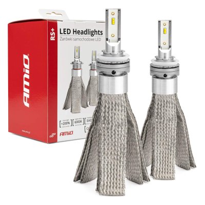 LED Forlygter RS+ Serie H8/H9/H11 50W AMIO-01086