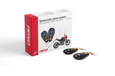 Motorcykelalarm MCA14 med fjernbetjening
