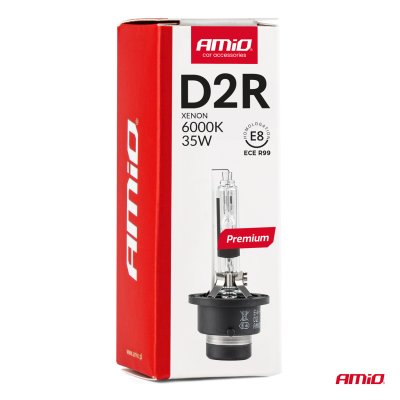 Xenon pære D2R 6000K AMiO PREMIUM