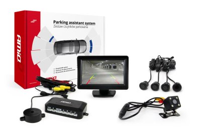 Parkeringsassistent system TFT01 4,3