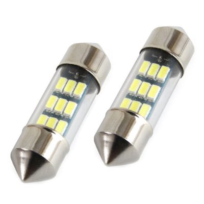 LED STANDARD 3014 9SMD Festoon C5W C10W C3W 31mm Hvid 12V